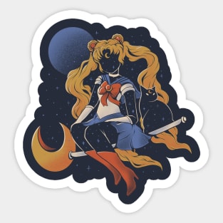 Cosmic Sailor - Cute Geek Anime Gift Sticker